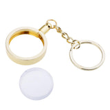 Max Coin keyring Pendant Keychain Commemorative Coin Key ring Creative Gift 27mm Gold