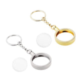 Max Coin keyring Pendant Keychain Commemorative Coin Key ring Creative Gift 27mm Gold