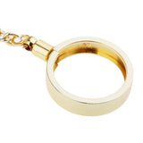 Max Coin keyring Pendant Keychain Commemorative Coin Key ring Creative Gift 27mm Gold