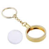 Max Coin keyring Pendant Keychain Commemorative Coin Key ring Creative Gift 27mm Gold