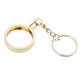 Max Coin keyring Pendant Keychain Commemorative Coin Key ring Creative Gift 27mm Gold