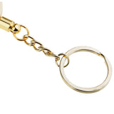 Max Coin keyring Pendant Keychain Commemorative Coin Key ring Creative Gift 27mm Gold