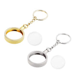 Max Coin keyring Pendant Keychain Commemorative Coin Key ring Creative Gift 27mm Gold