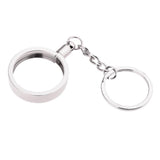 Max Coin keyring Pendant Keychain Commemorative Coin Key ring Creative Gift 27mm Silver
