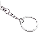 Max Coin keyring Pendant Keychain Commemorative Coin Key ring Creative Gift 27mm Silver