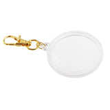 Maxbell Portable Acrylic Coin Holder Keychain Coin Keyring Collection Boxes #1