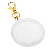 Maxbell Portable Acrylic Coin Holder Keychain Coin Keyring Collection Boxes #1