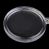 Maxbell Portable Acrylic Coin Holder Keychain Coin Keyring Collection Boxes #1