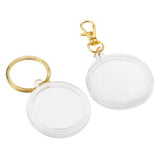 Maxbell Portable Acrylic Coin Holder Keychain Coin Keyring Collection Boxes #1