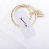Max Coin keyring Pendant Keychain Commemorative Coin Key ring Creative Gift 40mm Gold