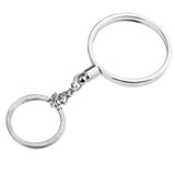 Max Coin keyring Pendant Keychain Commemorative Coin Key ring Creative Gift 40mm Silver