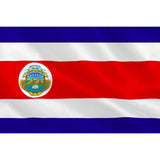 Maxbell 12PCS Flag Flags Banner Hand Waving Flag National Pride Flag Costa Rica