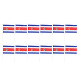 Maxbell 12PCS Flag Flags Banner Hand Waving Flag National Pride Flag Costa Rica