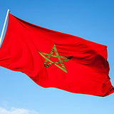 Maxbell 12PCS Flag Flags Banner Hand Waving Flag National Pride Flag Morocco