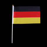 Maxbell 12PCS Flag Flags Banner Hand Waving Flag National Pride Flag Germany