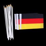Maxbell 12PCS Flag Flags Banner Hand Waving Flag National Pride Flag Germany