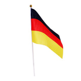 Maxbell 12PCS Flag Flags Banner Hand Waving Flag National Pride Flag Germany
