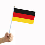 Maxbell 12PCS Flag Flags Banner Hand Waving Flag National Pride Flag Germany