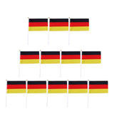 Maxbell 12PCS Flag Flags Banner Hand Waving Flag National Pride Flag Germany