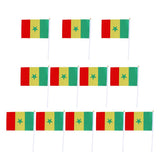Maxbell 12PCS Flag Flags Banner Hand Waving Flag National Pride Flag Senegal