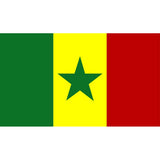 Maxbell 12PCS Flag Flags Banner Hand Waving Flag National Pride Flag Senegal