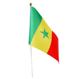 Maxbell 12PCS Flag Flags Banner Hand Waving Flag National Pride Flag Senegal