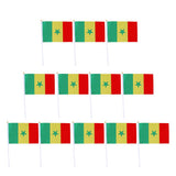 Maxbell 12PCS Flag Flags Banner Hand Waving Flag National Pride Flag Senegal