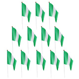 Maxbell 12PCS Flag Flags Banner Hand Waving Flag National Pride Flag Nigeria