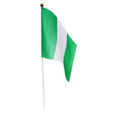 Maxbell 12PCS Flag Flags Banner Hand Waving Flag National Pride Flag Nigeria