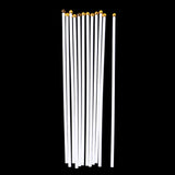 Maxbell 12PCS Flag Flags Banner Hand Waving Flag National Pride Flag Tunisia