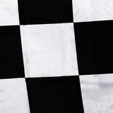 Maxbell Black and White Checkered Motorsport Racing Banner Starting End Racing Flag
