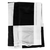 Maxbell Black and White Checkered Motorsport Racing Banner Starting End Racing Flag