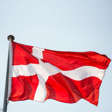 Maxbell Country Large Flag National Banner Festival Decor Red White Denmark