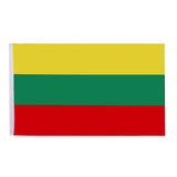 Maxbell Country Large Flag National Banner Festival Decor Yellow Green Red Lithuania