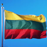 Maxbell Country Large Flag National Banner Festival Decor Yellow Green Red Lithuania