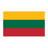 Maxbell Country Large Flag National Banner Festival Decor Yellow Green Red Lithuania
