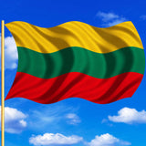 Maxbell Country Large Flag National Banner Festival Decor Yellow Green Red Lithuania
