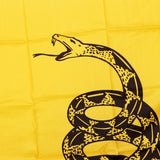 Maxbell Gadsden State Yellow Black Coiled Snake Design Flag American Revolution Flag