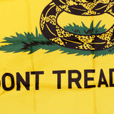 Maxbell Gadsden State Yellow Black Coiled Snake Design Flag American Revolution Flag