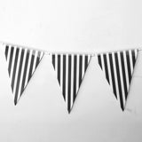 Maxbell Colorful Paper Flag Banners Flag Decoration String Pennant Banner Black