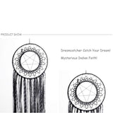 Max Dream Catcher Crafts Dreamcatcher Wall Hanging Car Home Decor Black A