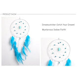 Max Feather Craft Dream Catcher Dreamcatcher Wall Hanging Car Home Decor Blue