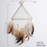 Max Feather Crafts Dream Catcher Dreamcatcher Wall Hanging Car Home Decor A