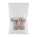 Max Natural Crystal Stone Engraved 4 Angel Symbols Palm Stone #5