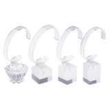 Max Modern Acrylic Watch Display Stand Holder Rack Clear Trade Show Tapered