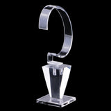 Max Modern Acrylic Watch Display Stand Holder Rack Clear Trade Show Tapered