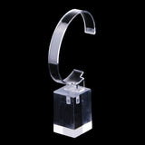Max Modern Acrylic Watch Display Stand Holder Rack Clear Trade Show Square-L
