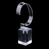 Max Modern Acrylic Watch Display Stand Holder Rack Clear Trade Show Square-L