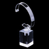 Max Modern Acrylic Watch Display Stand Holder Rack Clear Trade Show Square-L