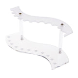 Max Clear Plastics Makeup Brush pencil Stand Display Holder Rack Case  210x100x90mm